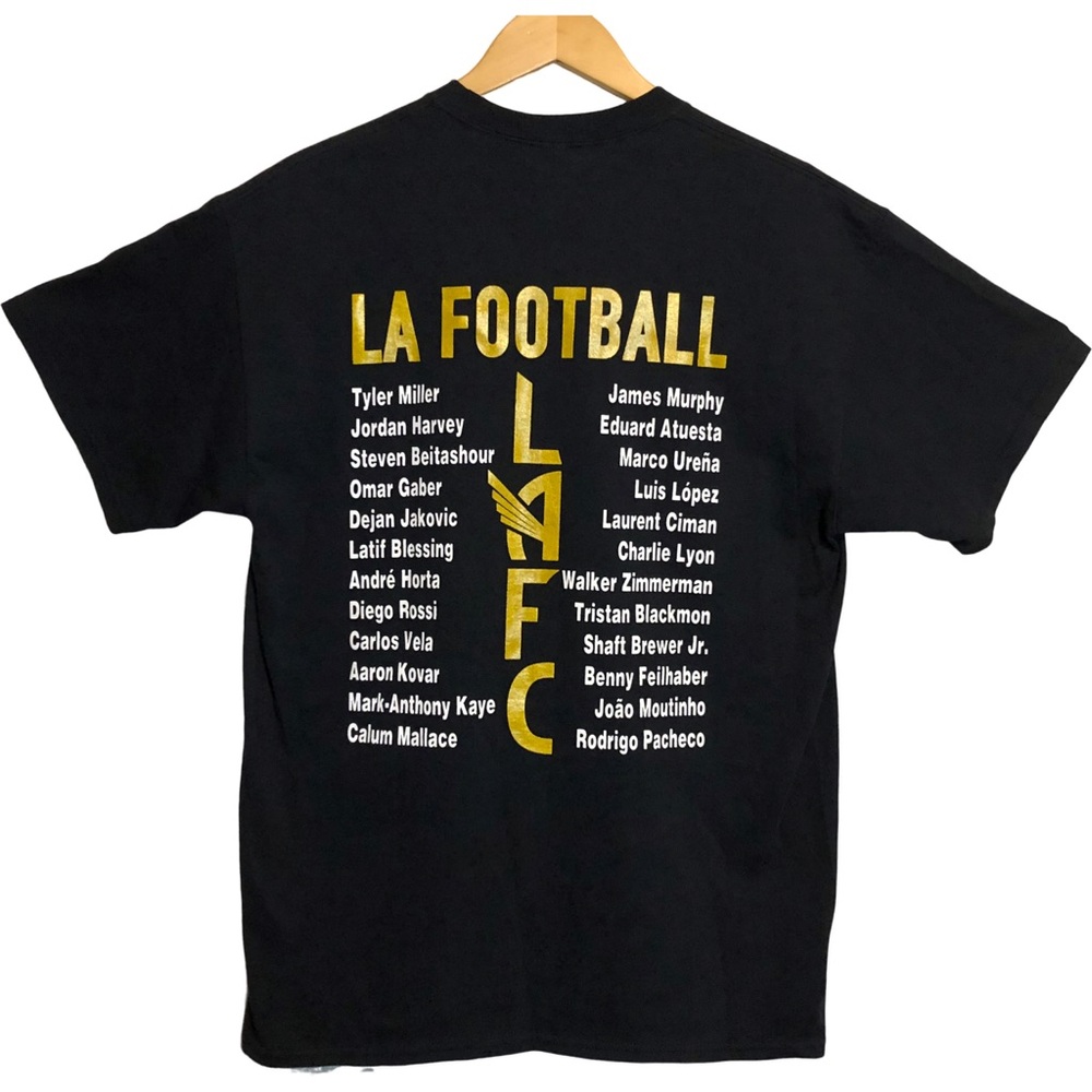 LAFC Los Angeles Football Club Men's Gildan MLS FC Futbol Soccer Shirt L